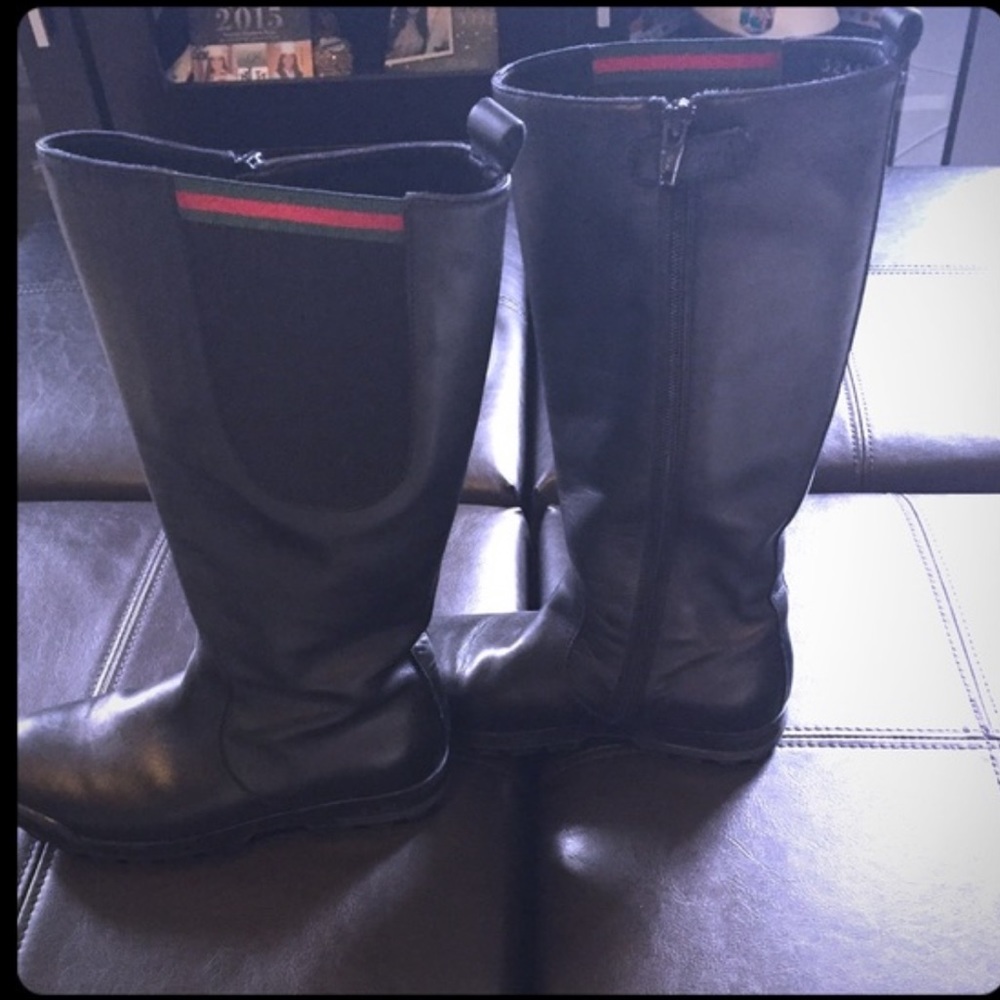 authentic girls Gucci boots